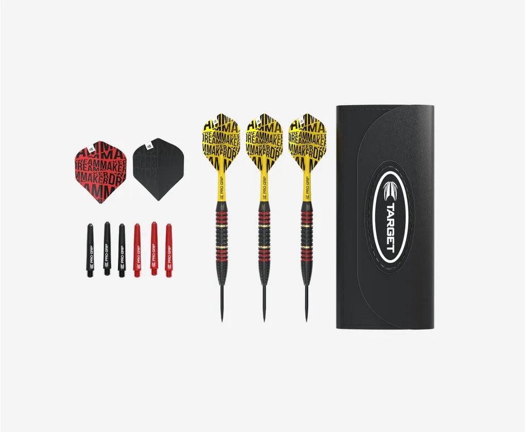 Target - Dimitri Van Den Bergh - Brass - Steel Šípky - Direct Darts - 2