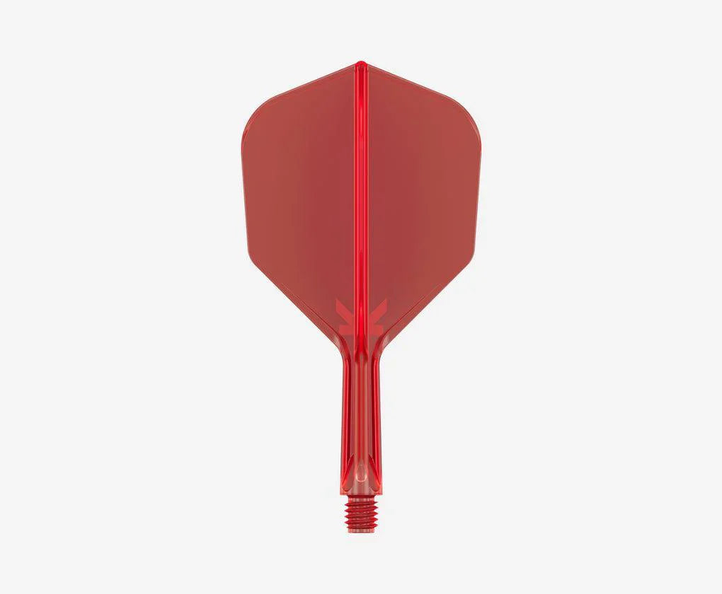 Target - K-Flex - No6 - Červená - Jednodílný Násadky/Letky Na Šípky - Direct Darts - 2