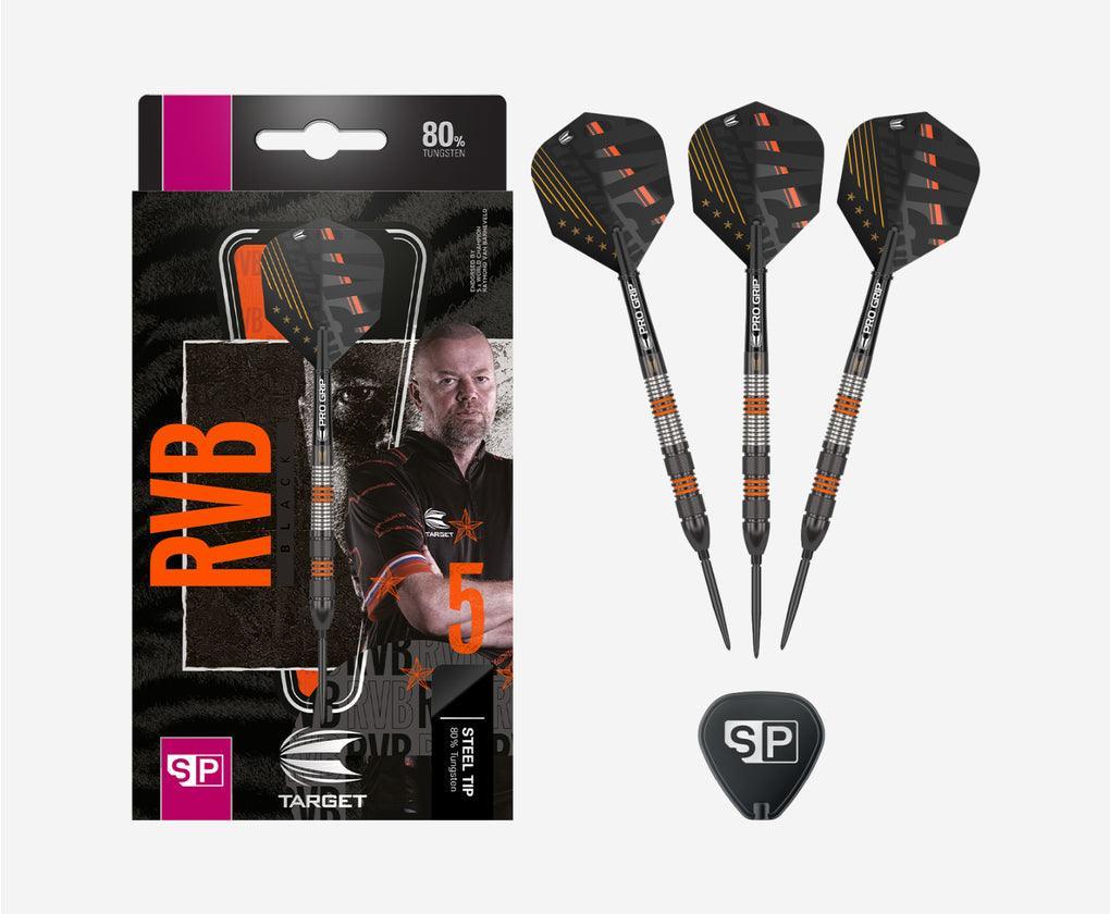 Target - Raymond Van Barneveld Černá 80% - Steel Šípky - Direct Darts - 2