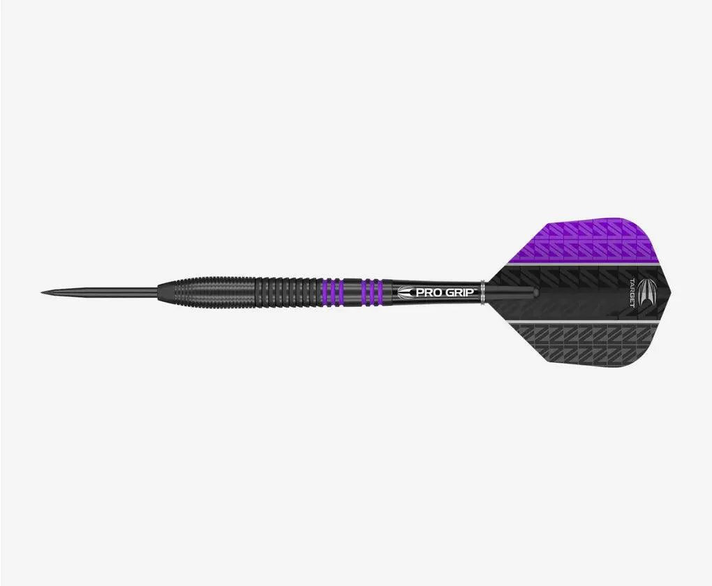 Target - Vapor8 Černá & Fialová 80% - Steel Šípky - Direct Darts - 2
