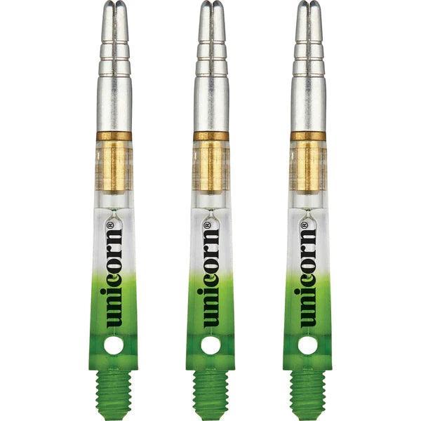 Unicorn - Gripper 360 2 Tone Zelená - Násadky Na Šípky - Direct Darts - 1