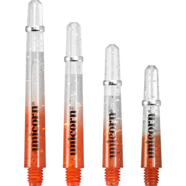 Unicorn - Gripper 4 Elememts 2 Tone Červená/Průhledná - Násadky Na Šípky - Direct Darts - 1