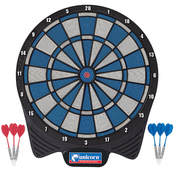 Unicorn - Soft Tip + 2 Sady - Soft Sisalový Terč Na Šípky - Direct Darts - 1