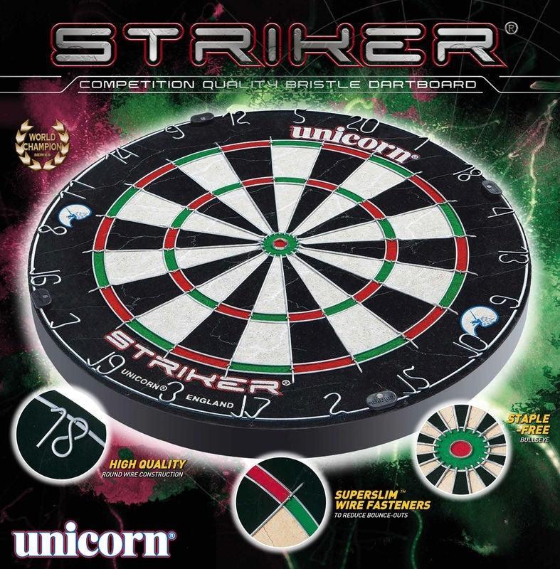 Unicorn - Striker - Sisalový Terč Na Šípky - Direct Darts - 3