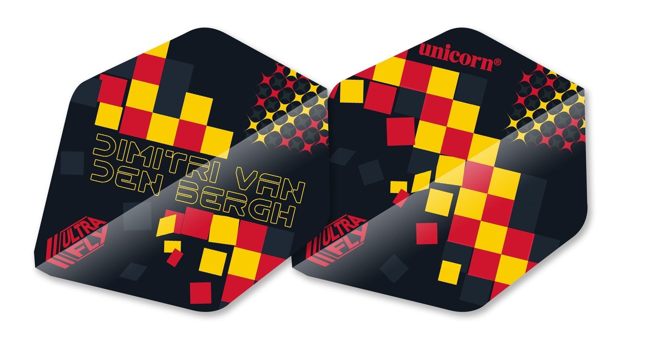 Unicorn - Ultrafly Dimitri Van Den Bergh - 75 Mikron - Letky Na Šípky - Direct Darts - 1