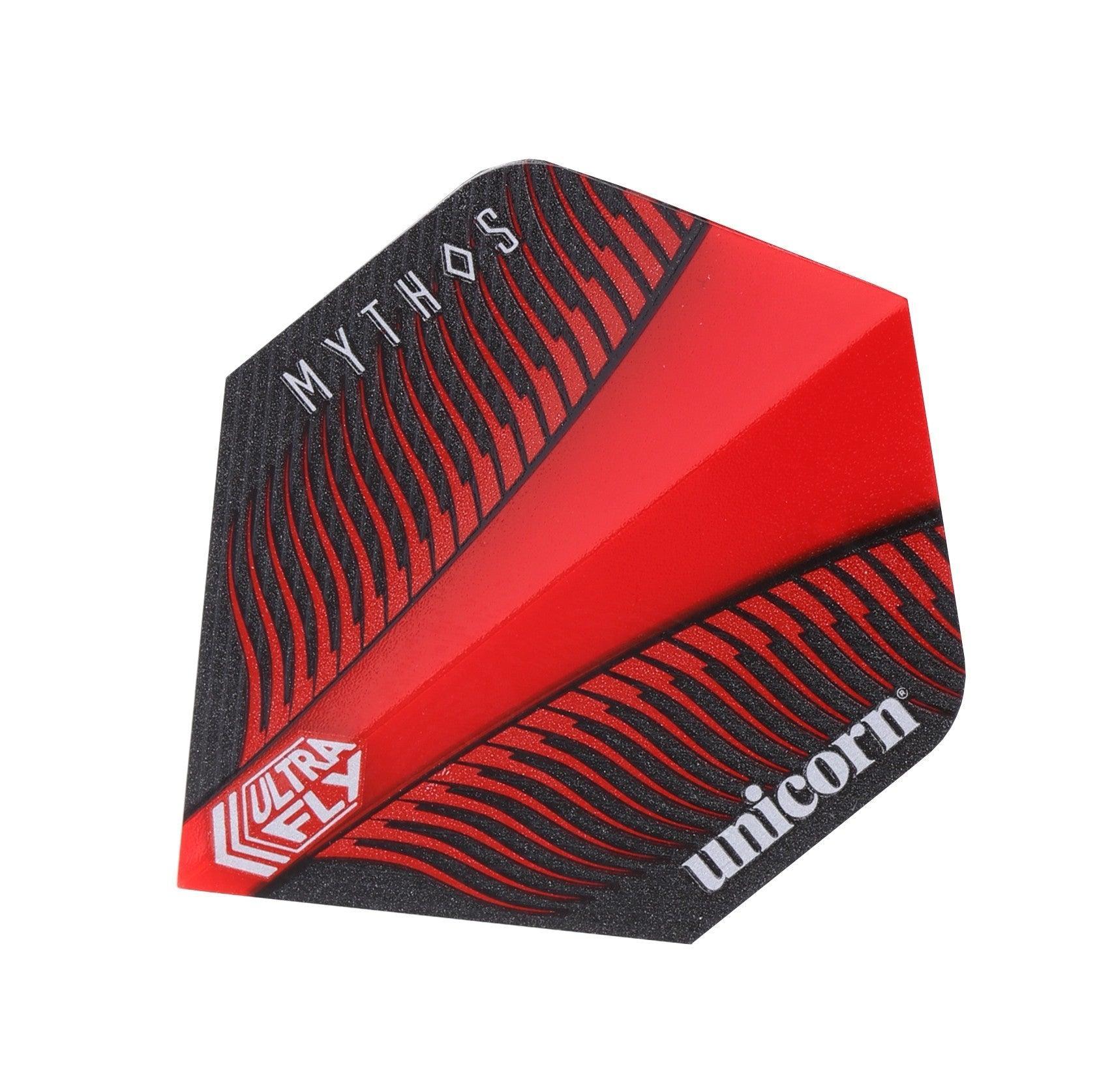 Unicorn - Ultrafly Plus Mythos Griffin Červená - 100 Mikron - Letky Na Šípky - Direct Darts - 1