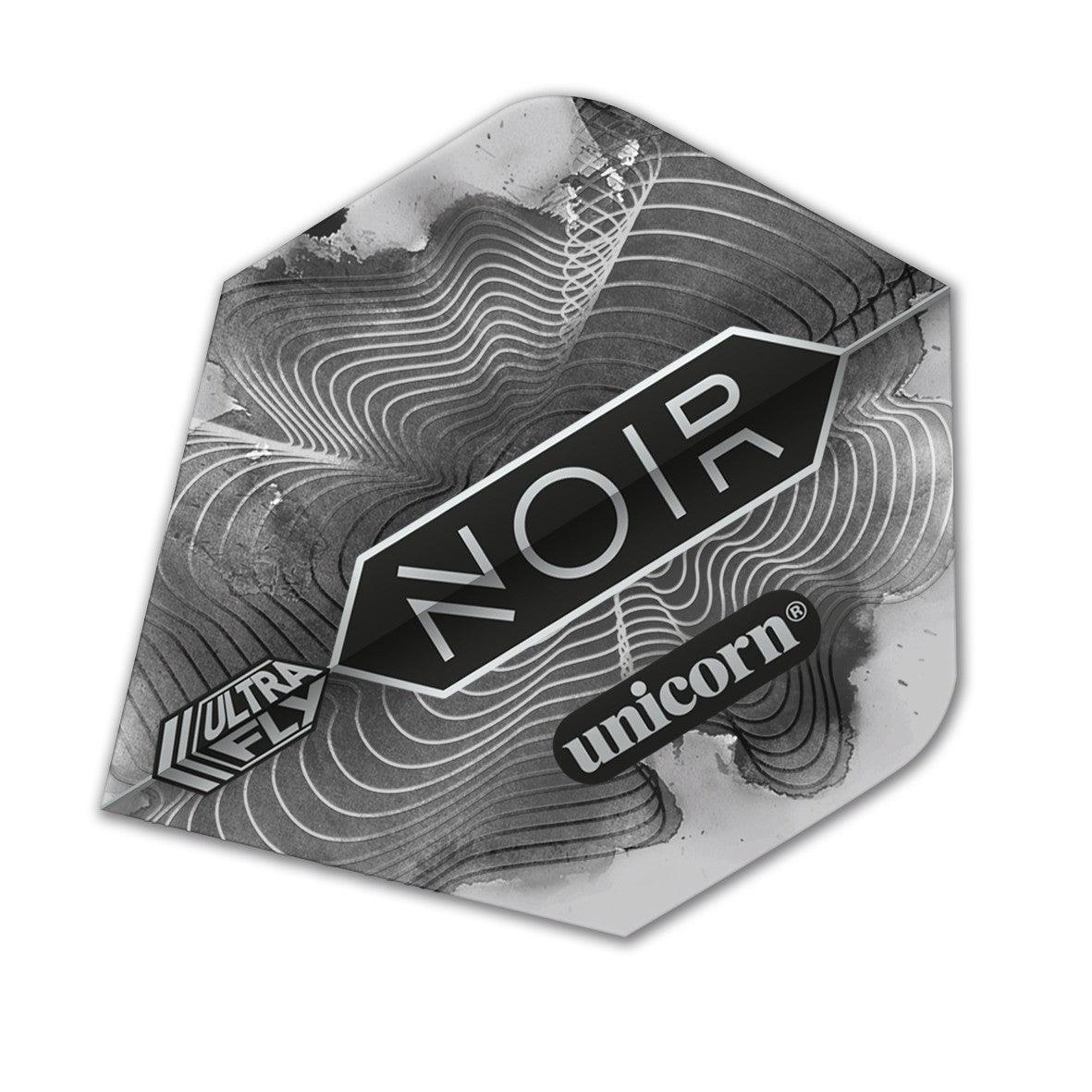 Unicorn - Ultrafly Plus Noir Organic - 100 Mikron - Letky Na Šípky - Direct Darts - 1
