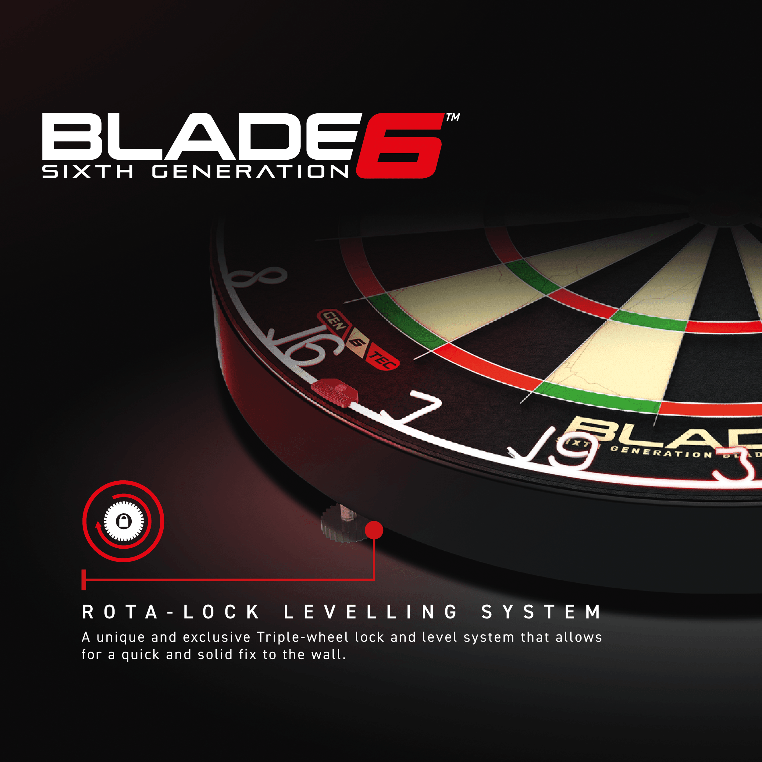 Winmau - Blade 6 - Sisalový Terč Na Šípky - Direct Darts - 5