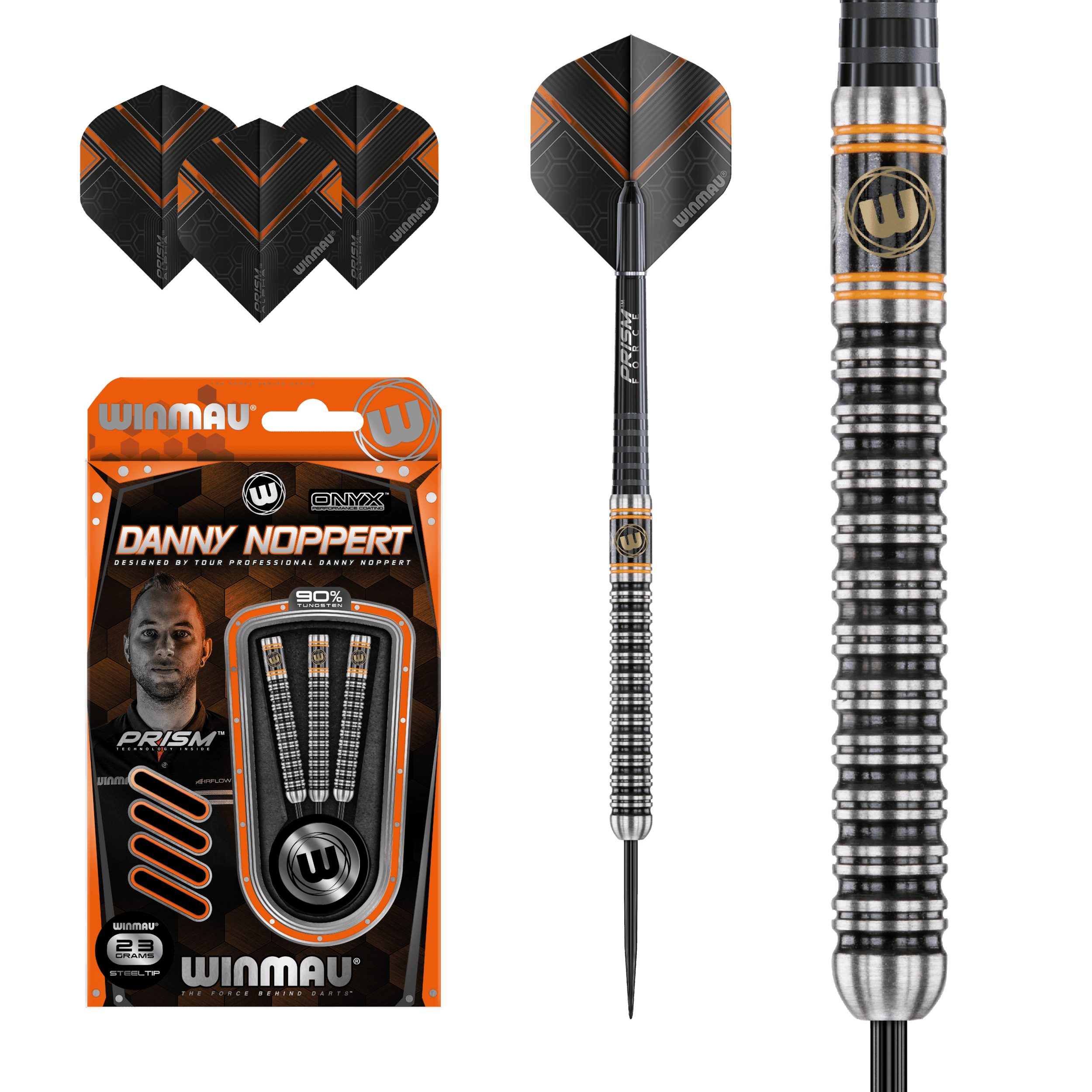 Winmau - Danny Noppert 90% - Steel Šípky - Direct Darts - 2