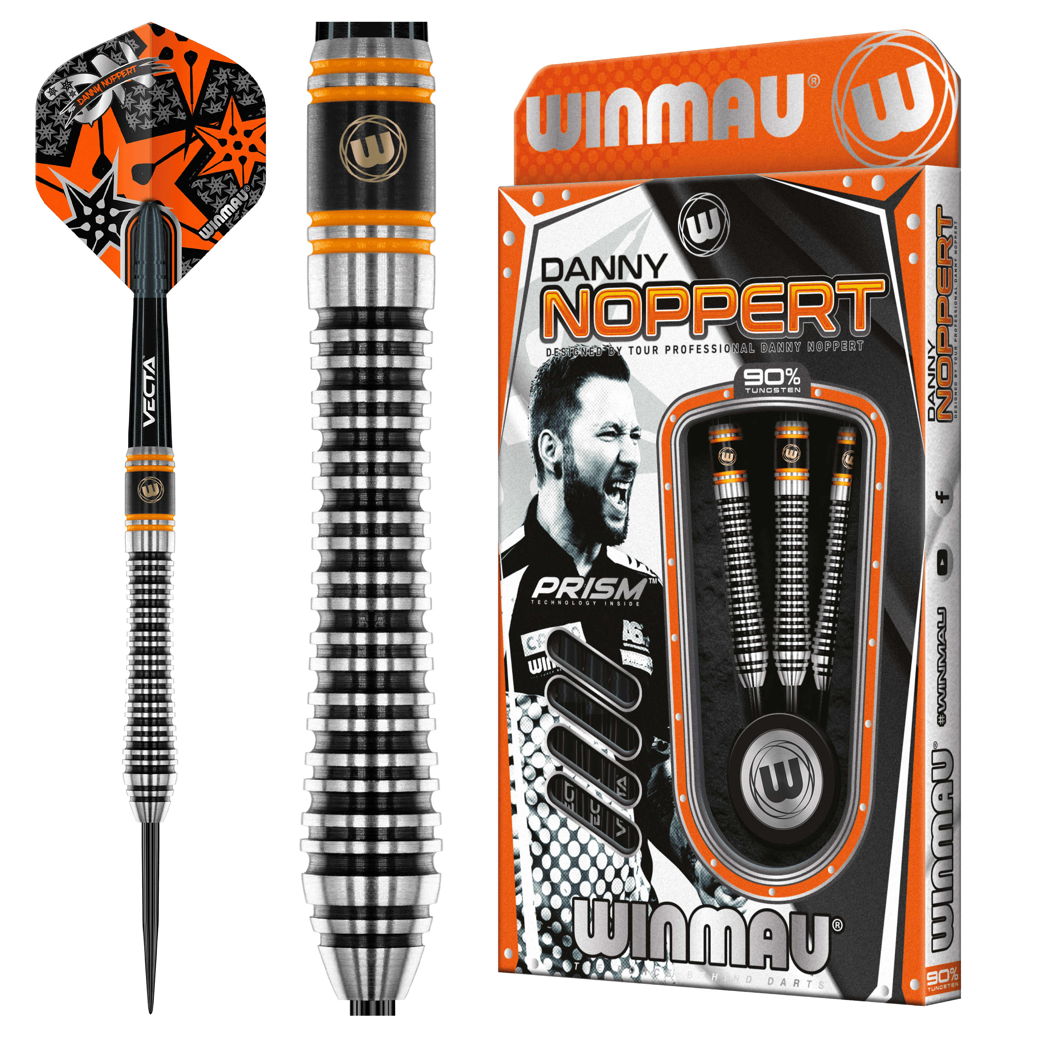 Winmau - Danny Noppert Signature Edition 90% - Steel Šípky - Direct Darts - 2