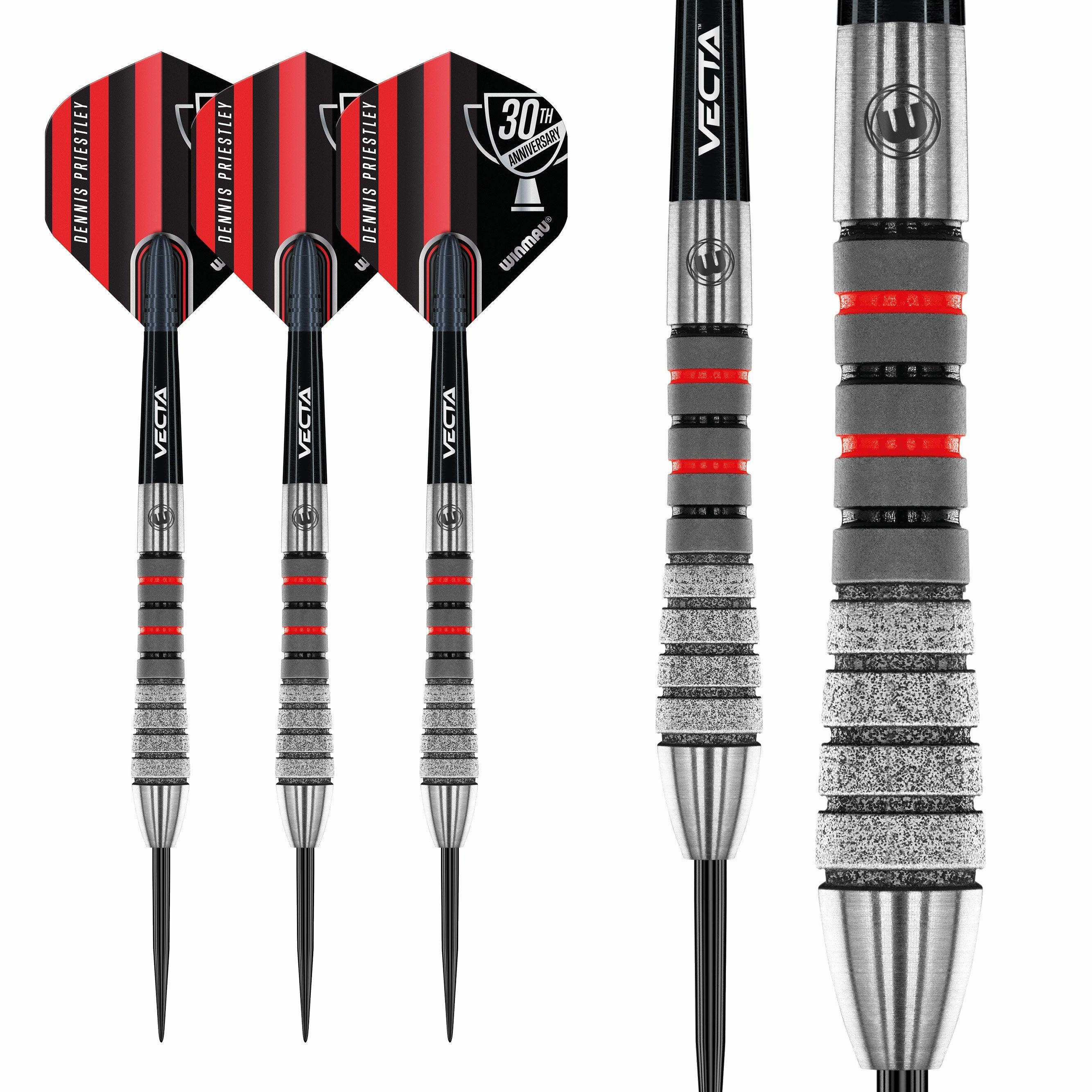 Winmau - Dennis Priestley Diamond 3-Zero 90% - Steel Šípky - Direct Darts - 6