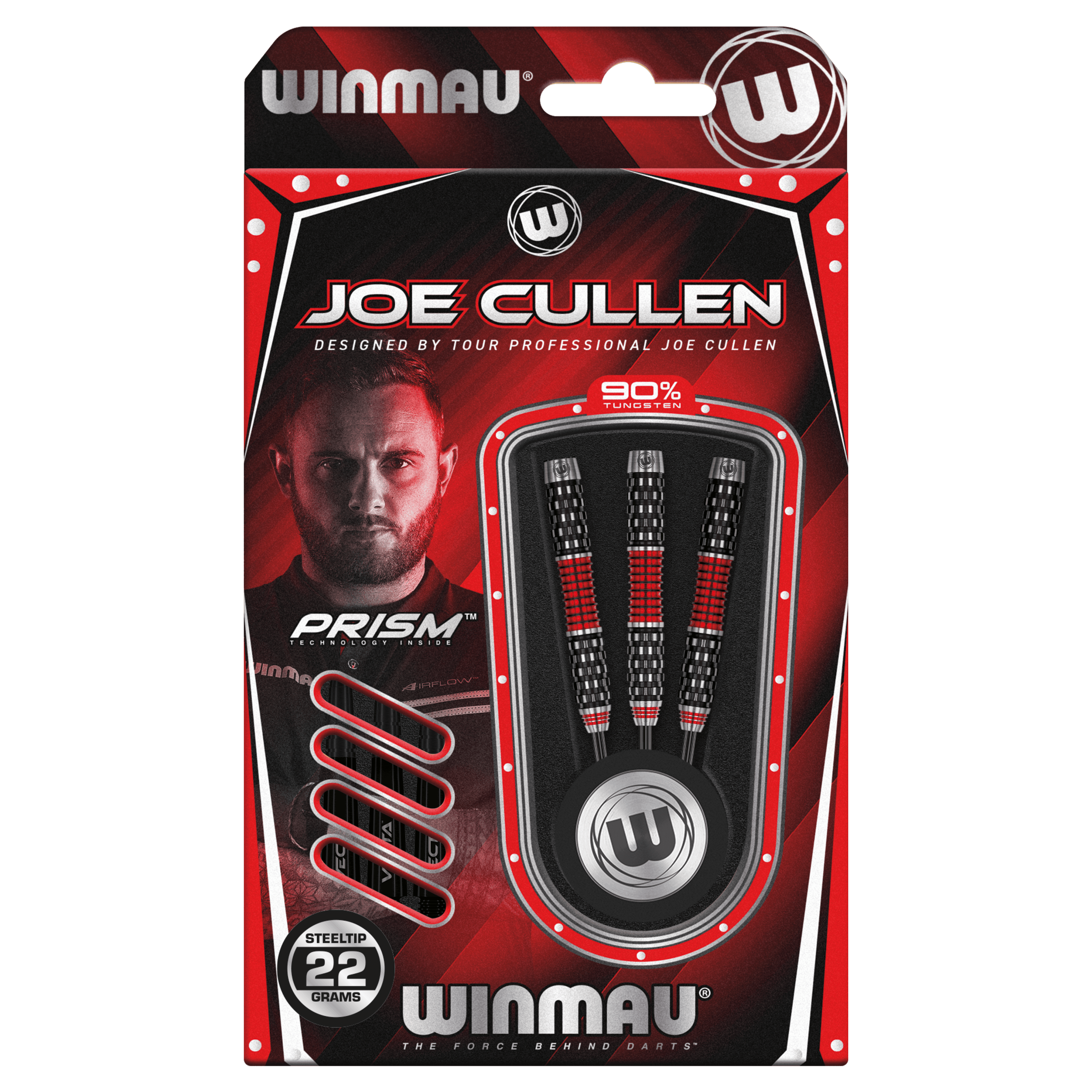 Winmau - Joe Cullen Rockstar Rs 1.0 90% - Steel Šípky - Direct Darts - 4