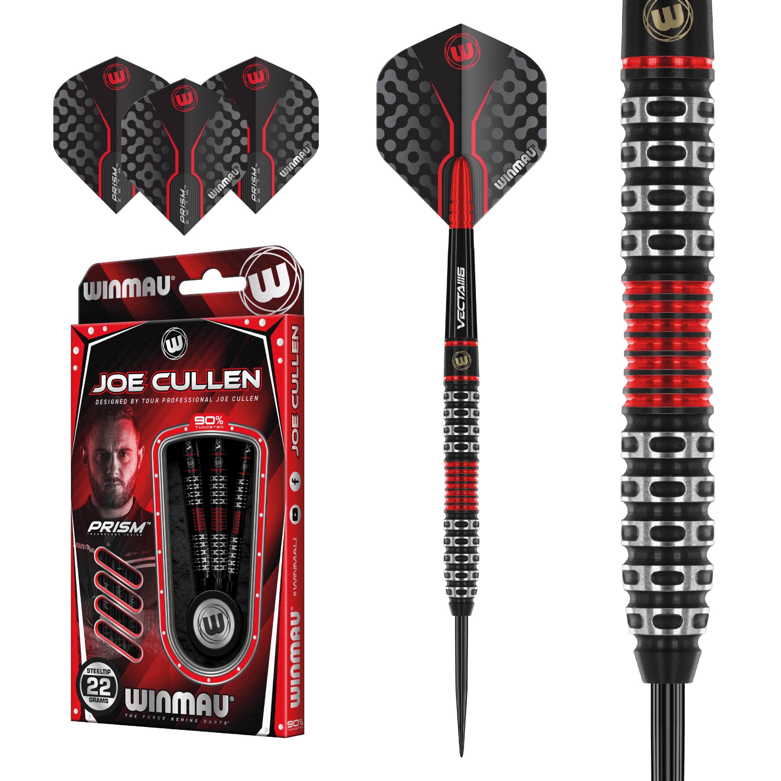 Winmau - Joe Cullen Special Edition 90% - Steel Šípky - Direct Darts - 2