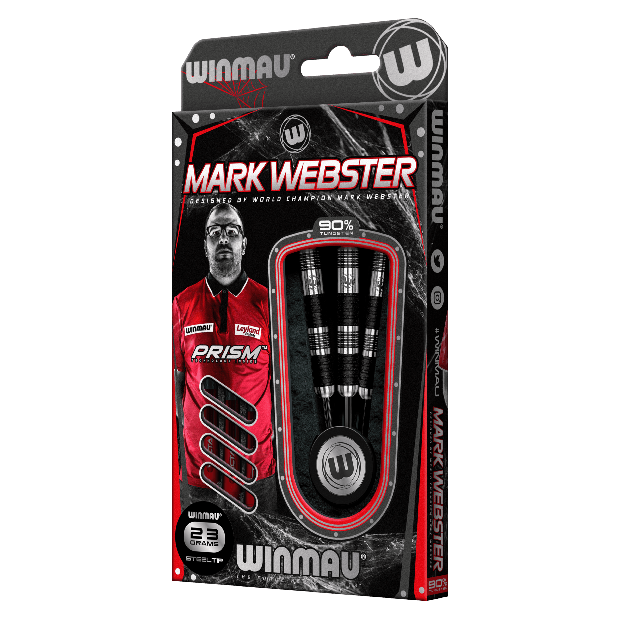 Winmau - Mark Webster 90% - Steel Šípky - Direct Darts - 3