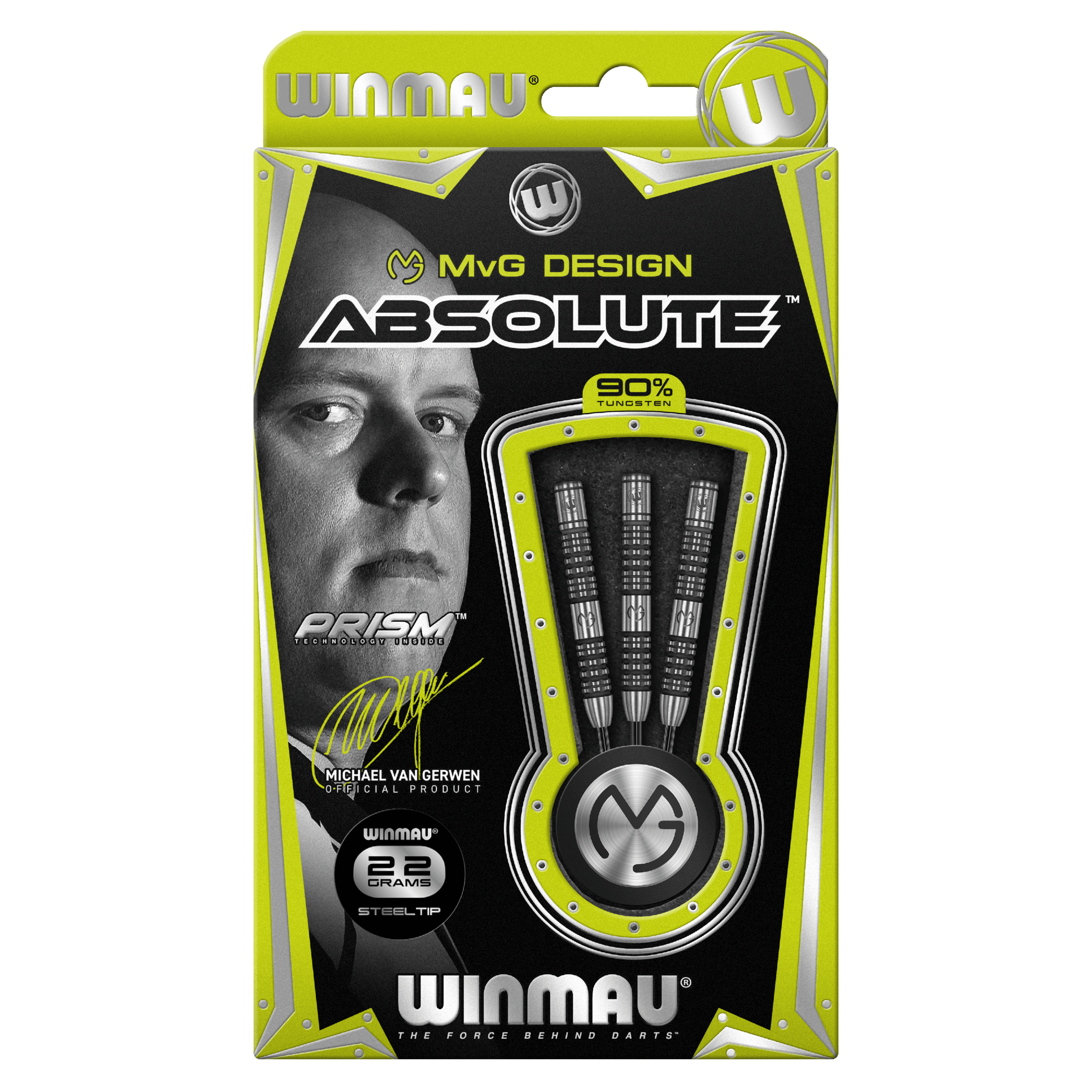 Winmau - Mvg Absolute 90% - Steel Šípky - Direct Darts - 3