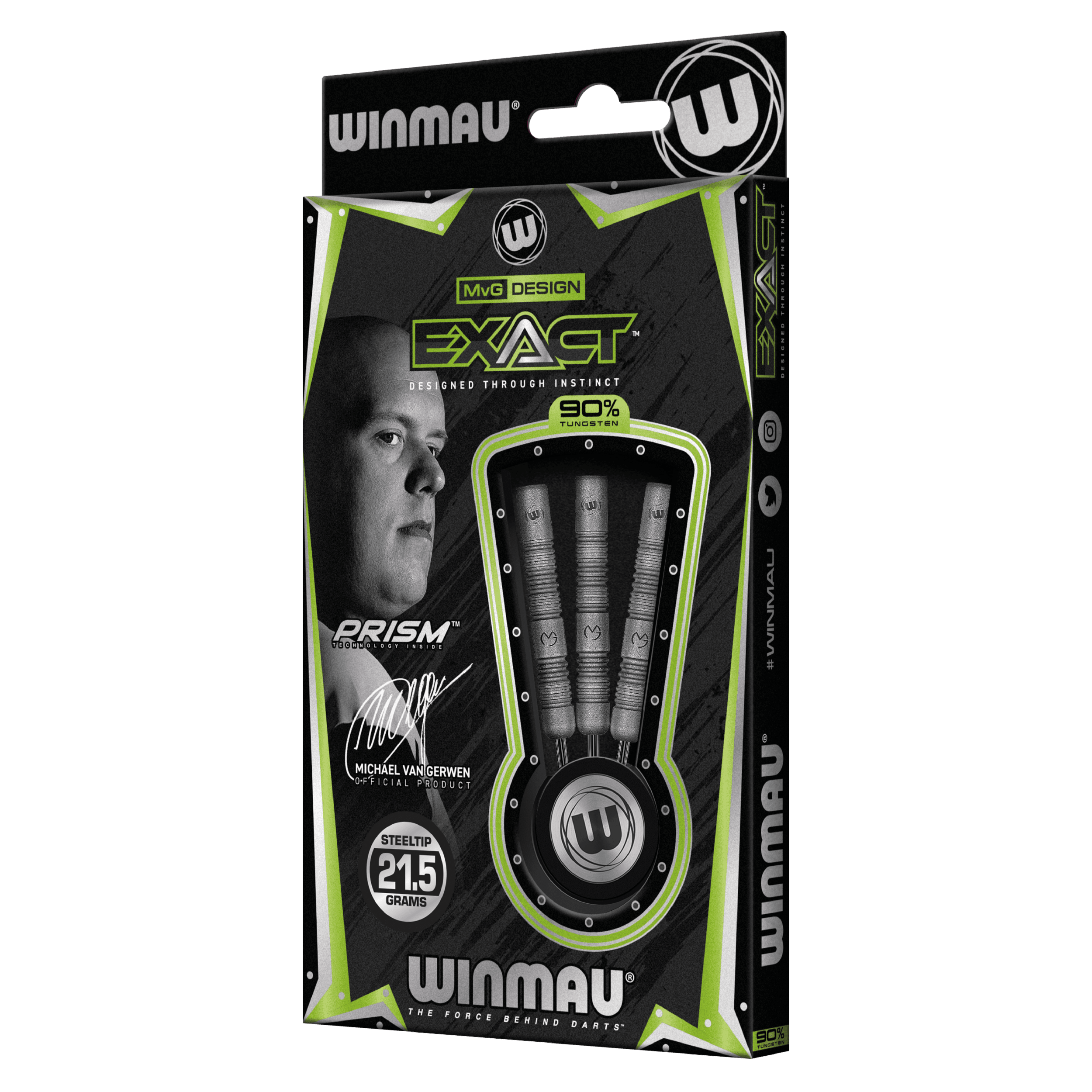 Winmau - Mvg Exact 90% - Steel Šípky - Direct Darts - 3