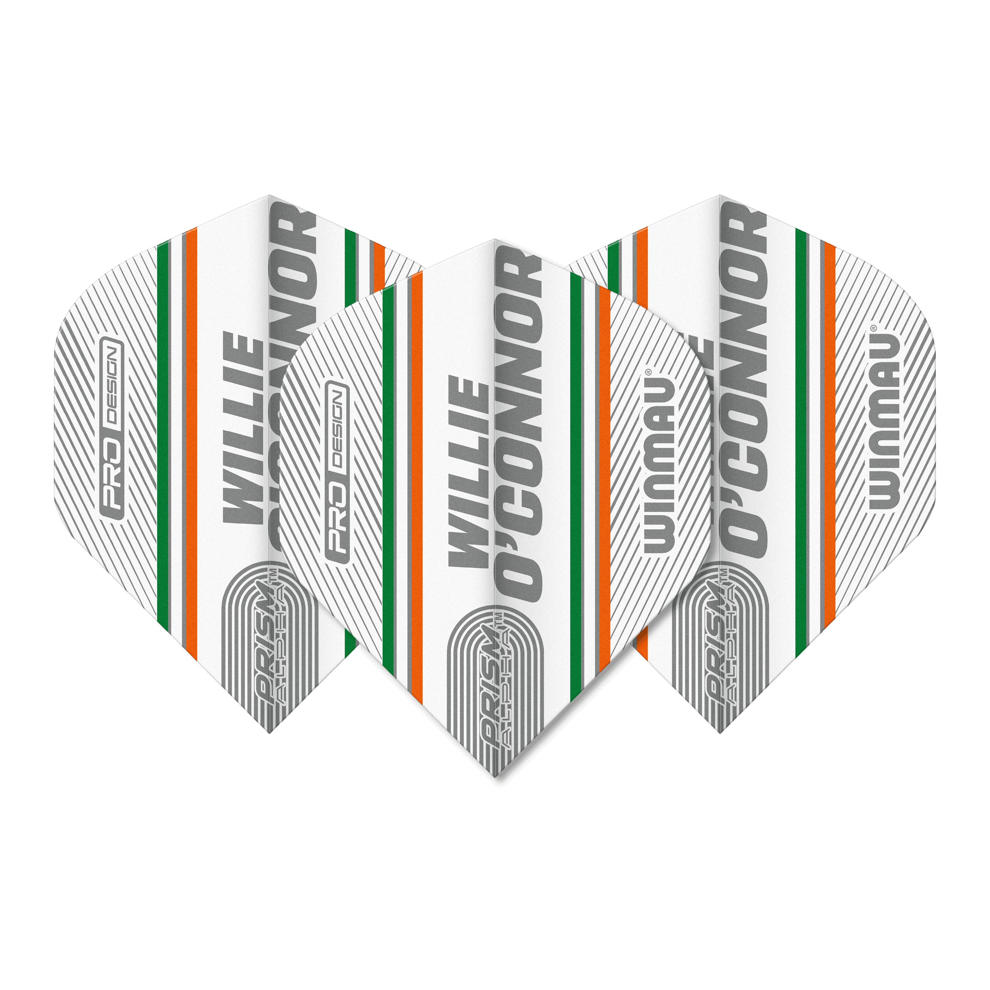 Winmau - Prism Alpha - Willie O'Connor - 100 Mikron - Letky Na Šípky - Direct Darts - 1