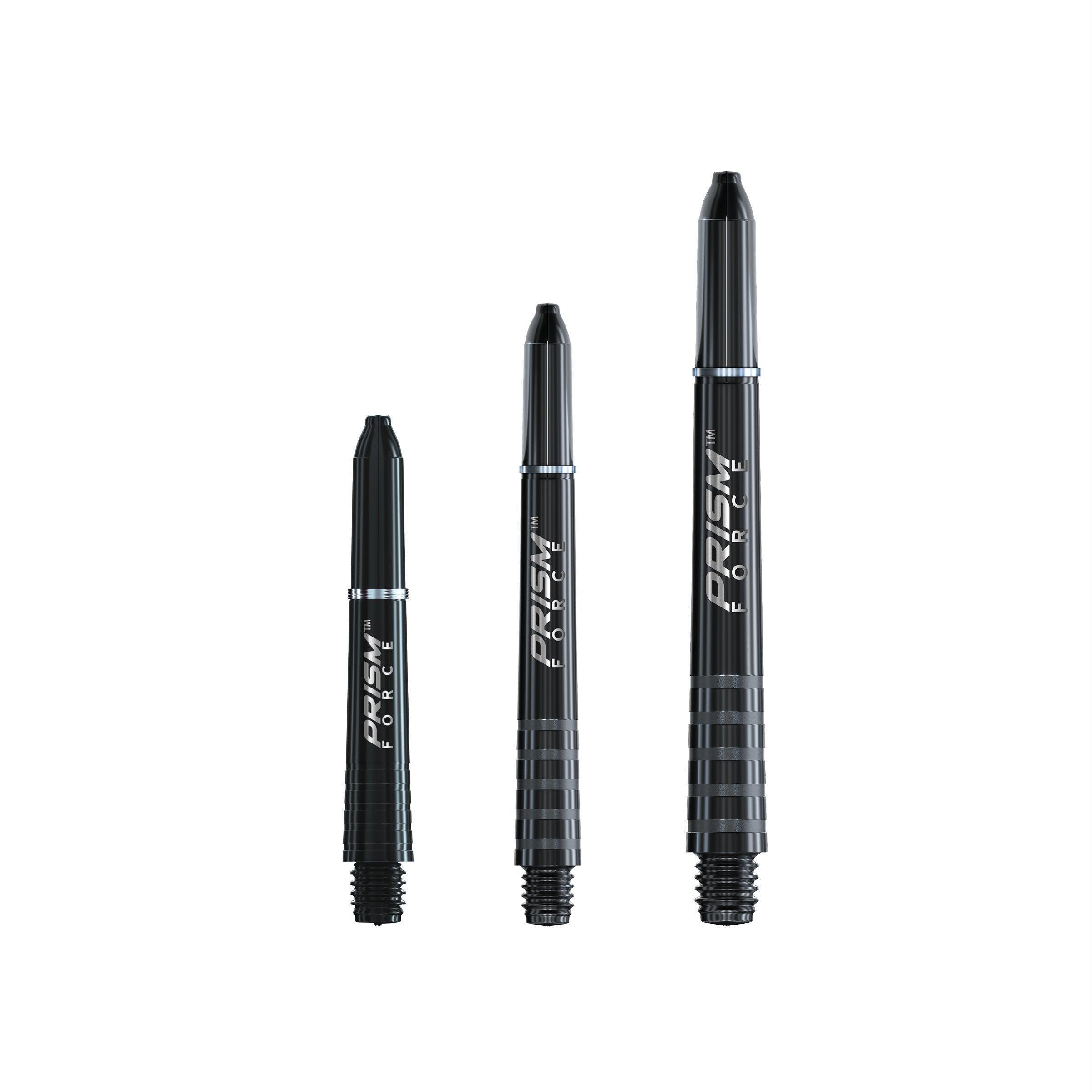 Winmau - Prism Force Černá - Násadky Na Šípky - Direct Darts - 1