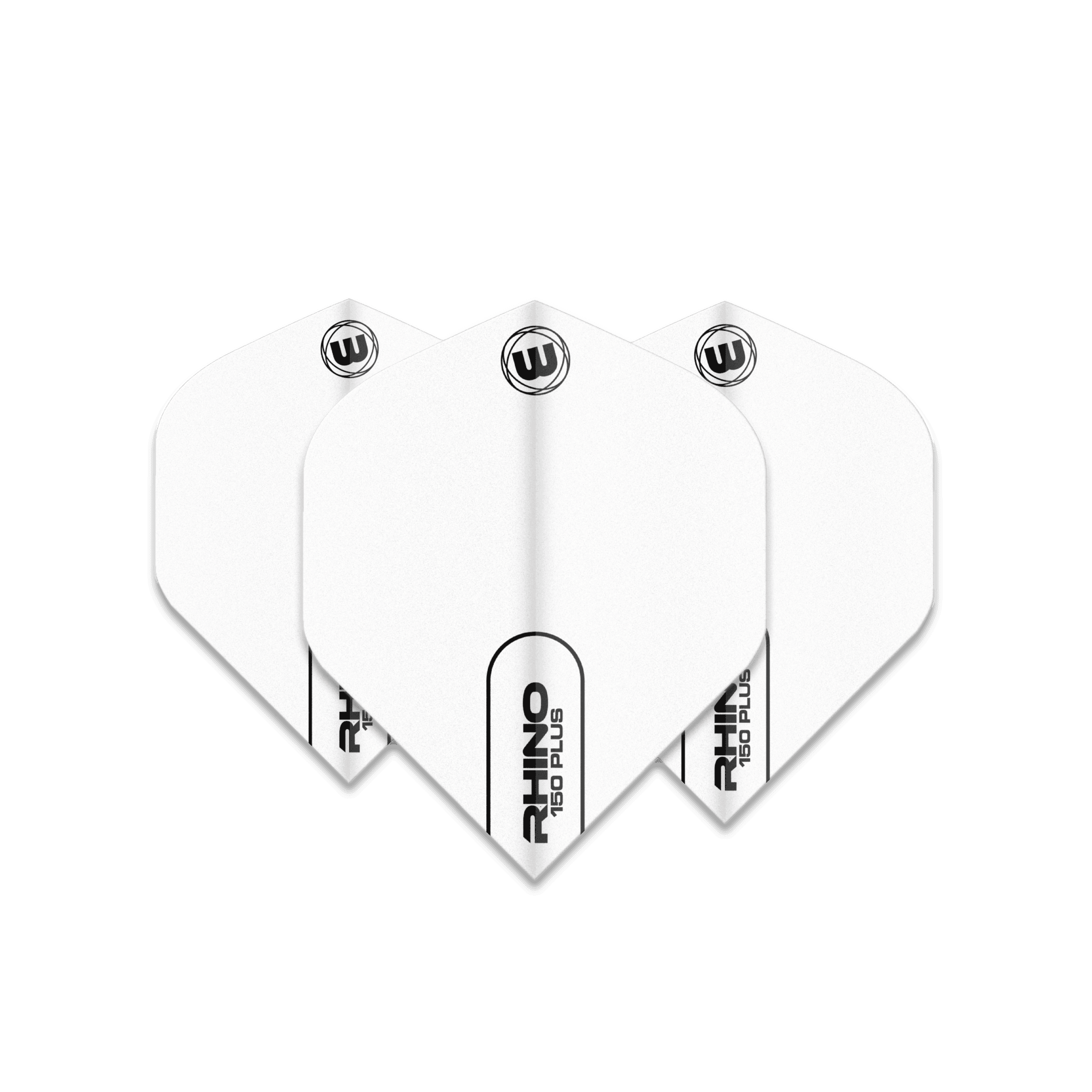 Winmau - Rhino Bílá Extra Hrubý - 150 Mikron - Letky Na Šípky - Direct Darts - 1