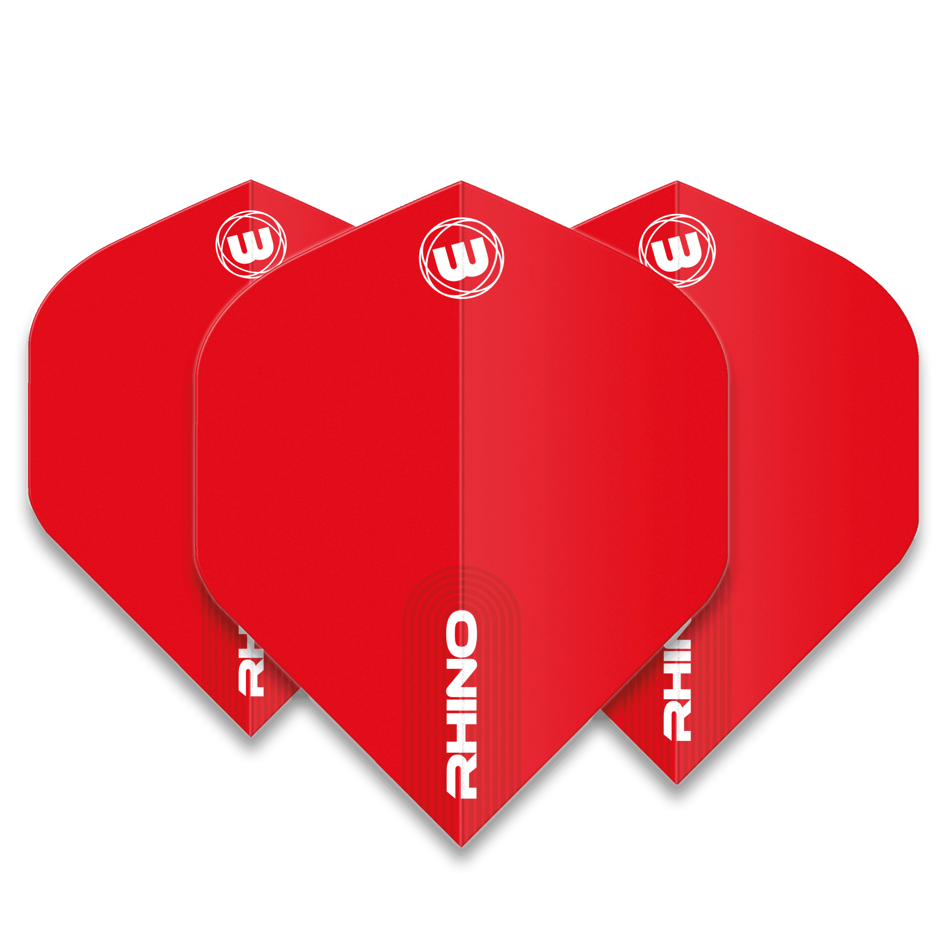 Winmau - Rhino Červená Standard - 100 Mikron - Letky Na Šípky - Direct Darts - 1