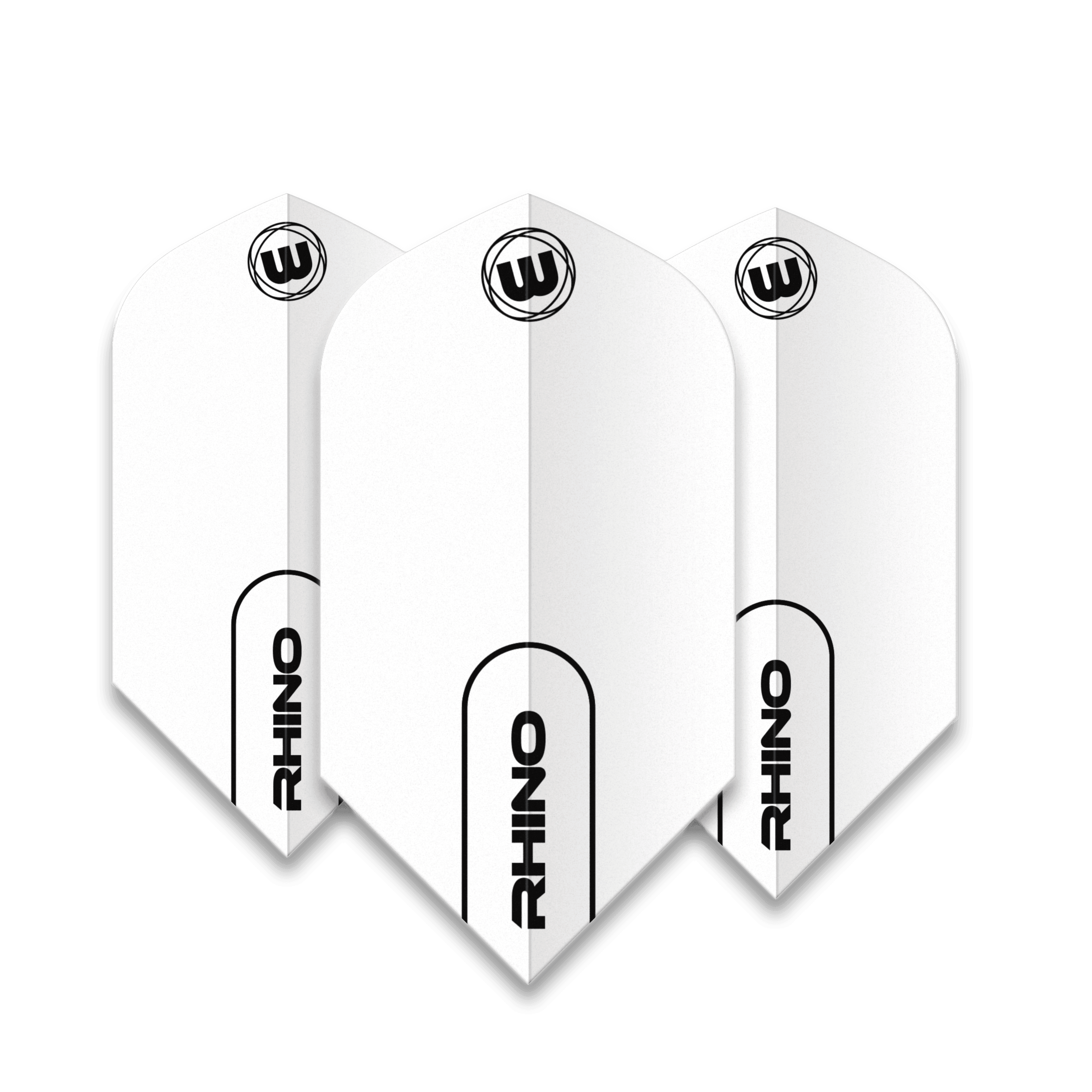 Winmau - Rhino Slim Bílá - 75 Mikron - Letky Na Šípky - Direct Darts - 1