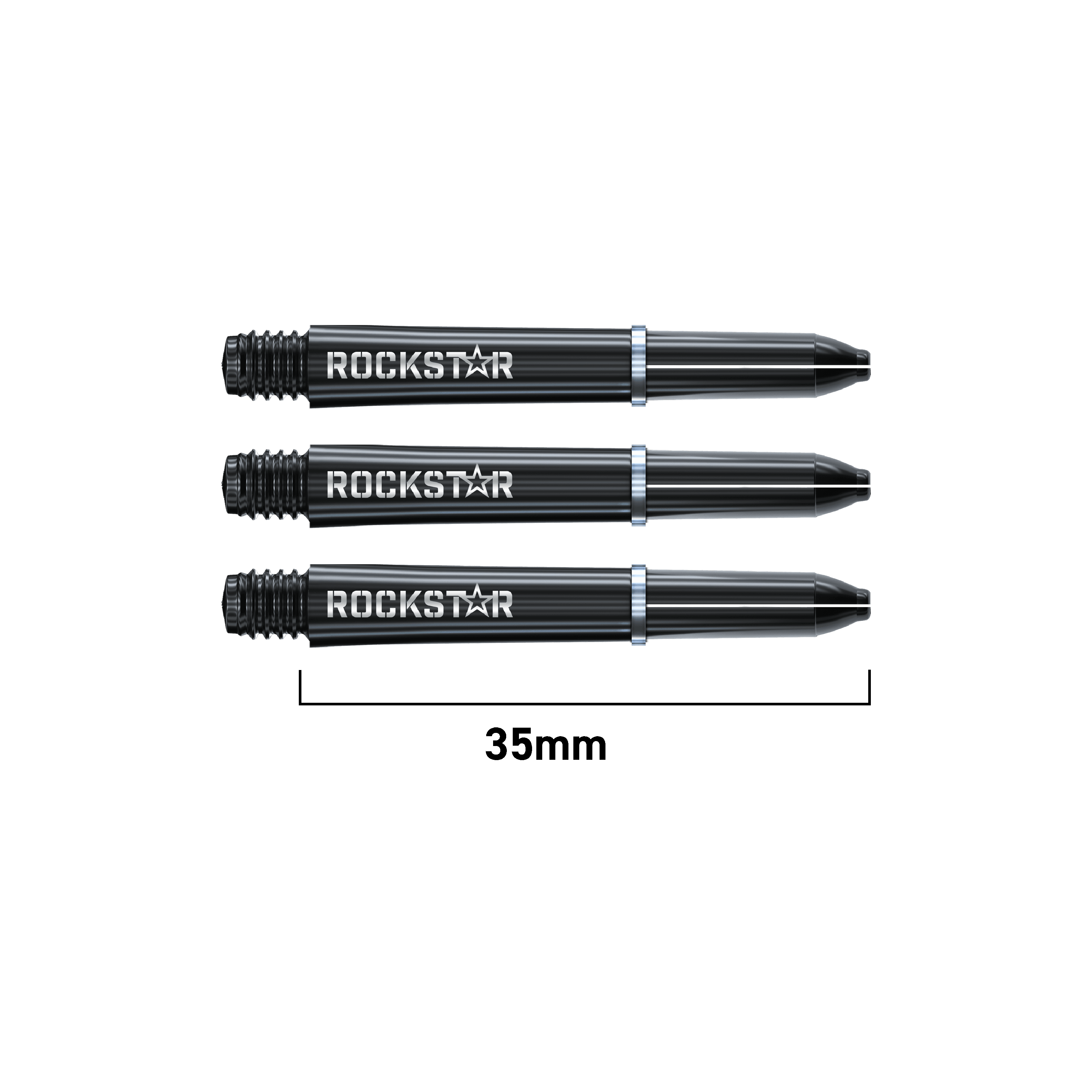 Winmau - Signiture - Joe Cullen Rockstar - Černá - Násadky Na Šípky - Direct Darts - 1