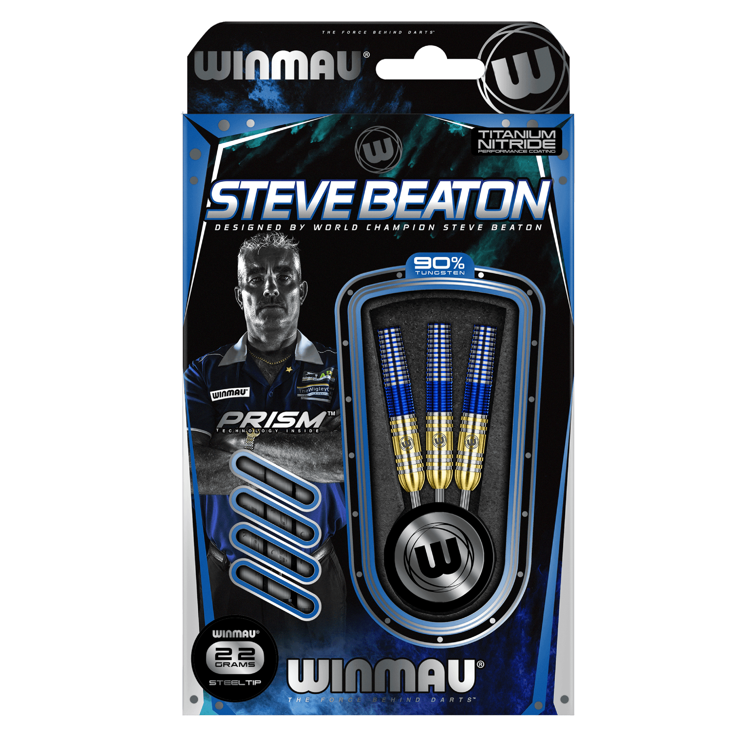 Winmau - Steve Beaton 90% - Steel Šípky - Direct Darts - 3