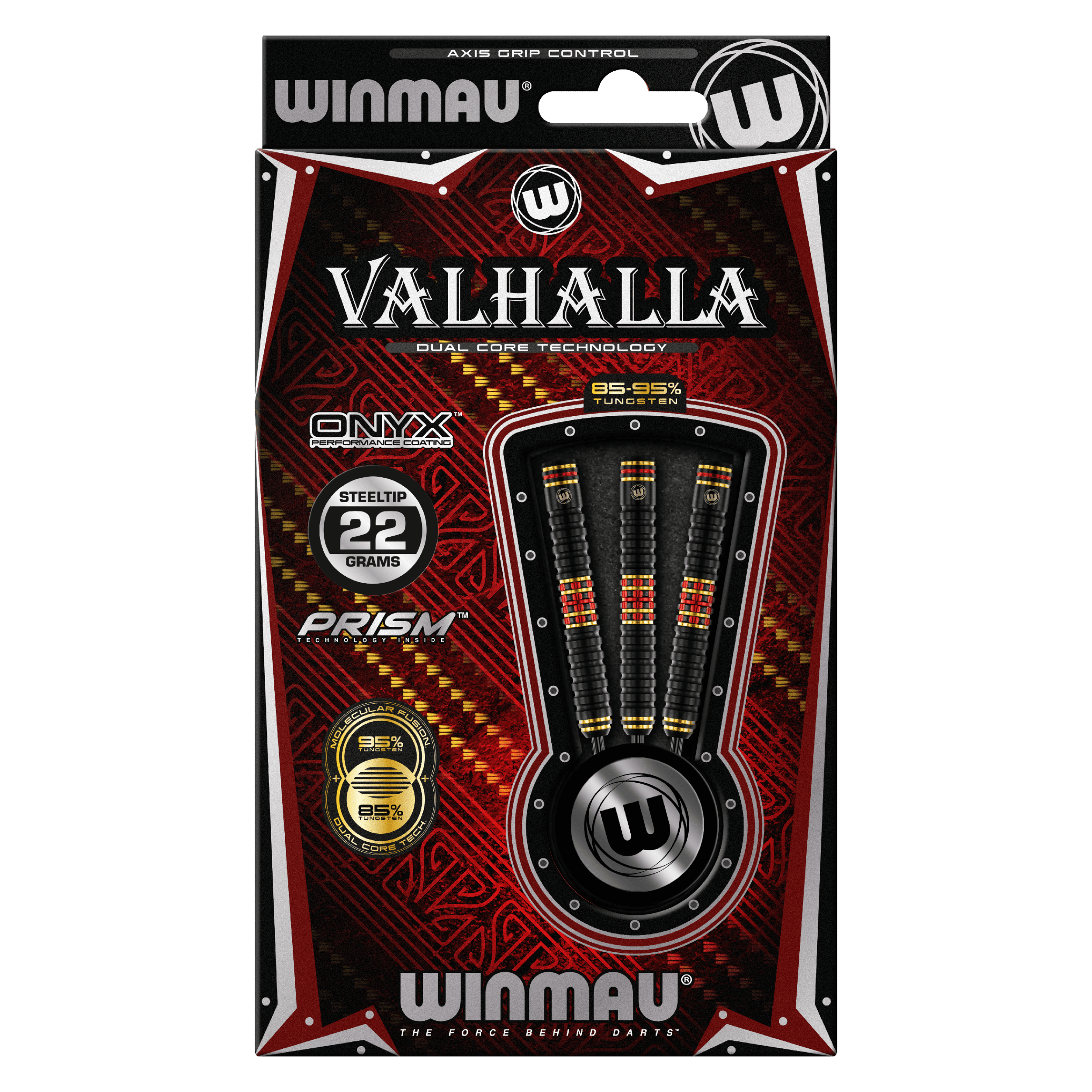 Winmau - Valhalla 95%/85% - Steel Šípky - Direct Darts - 3