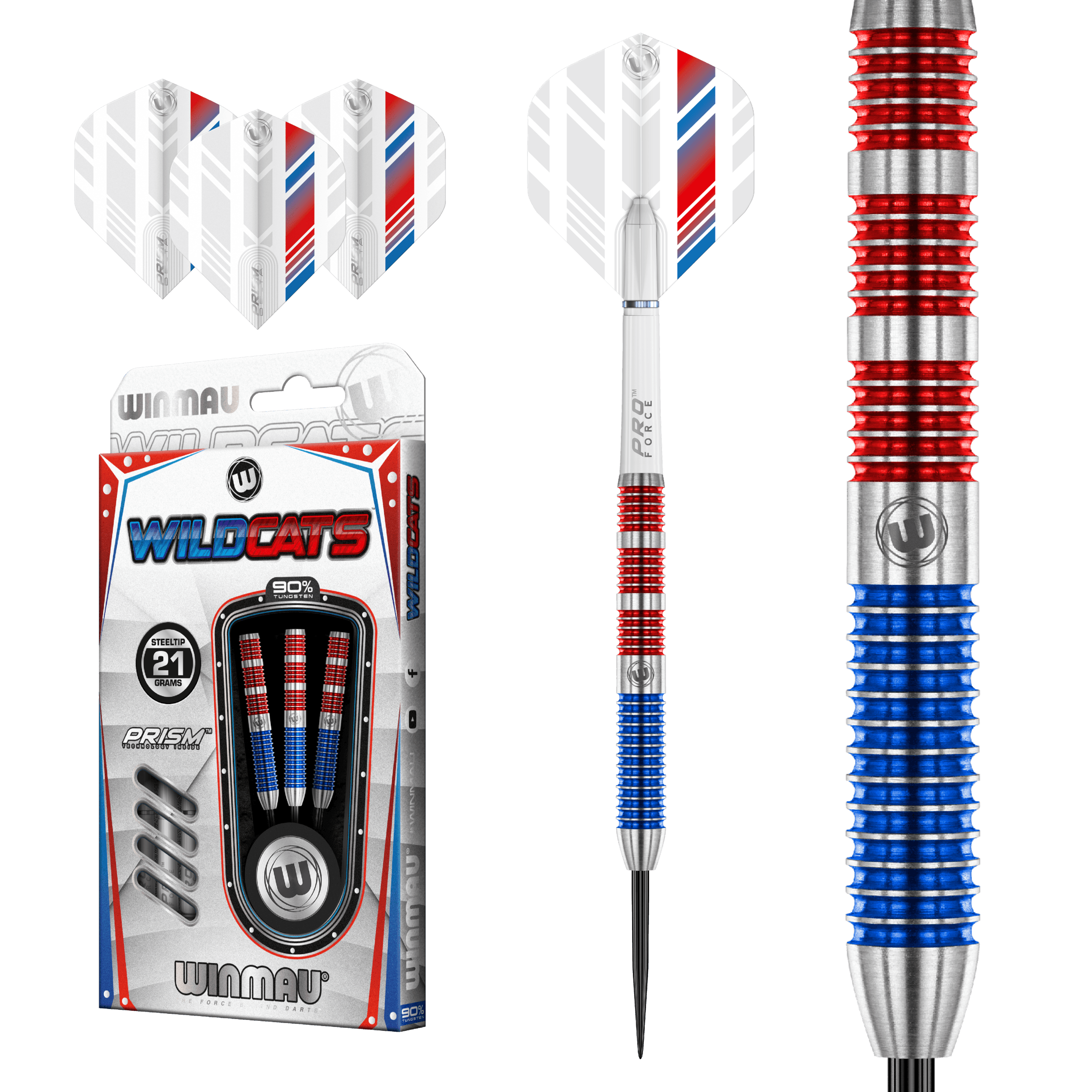 Winmau - Wildcats 90% - Steel Šípky - Direct Darts - 2