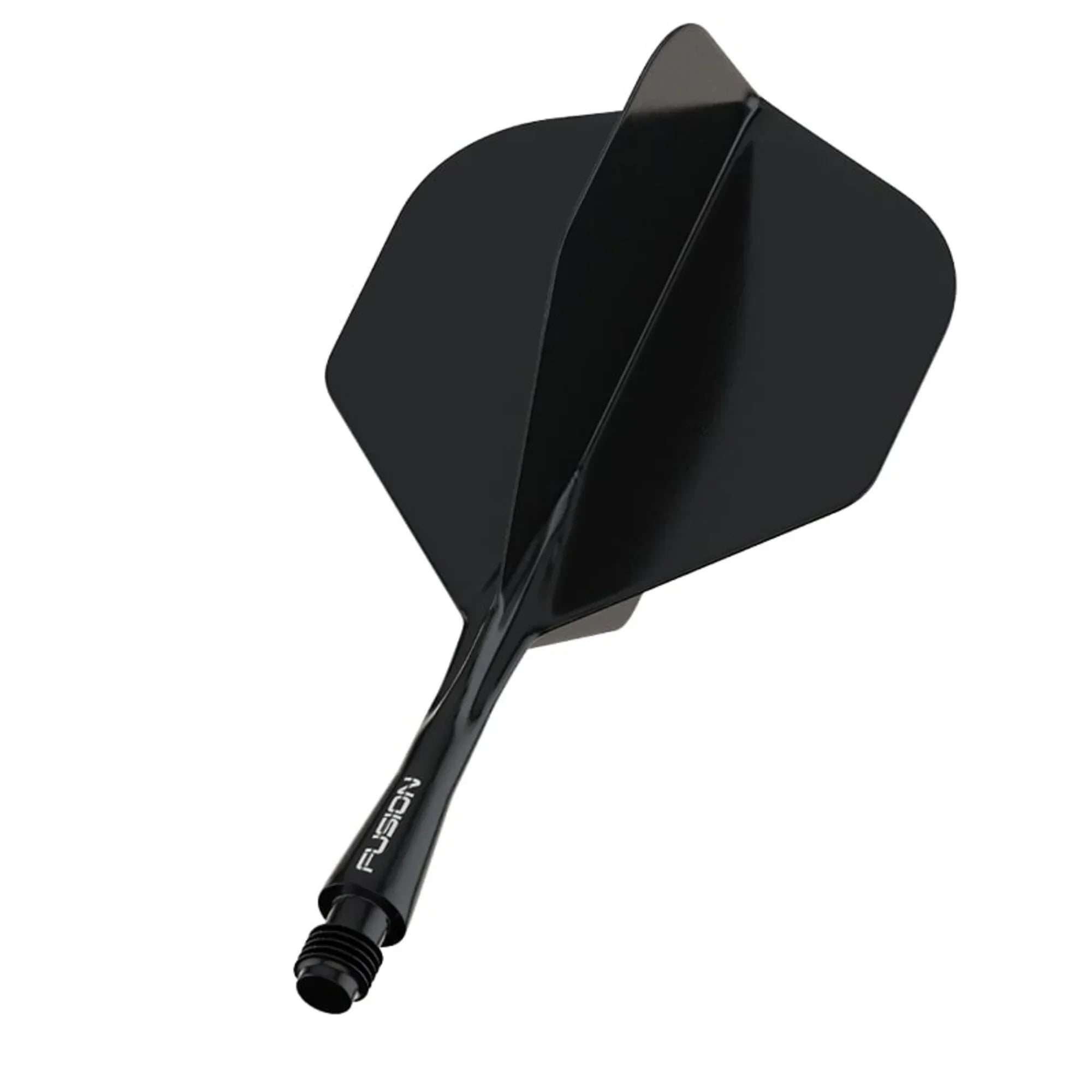 Winmau - Fusion - Černá - No2 - Jednodílný Násadky/Letky Na Šípky - Direct Darts - 1