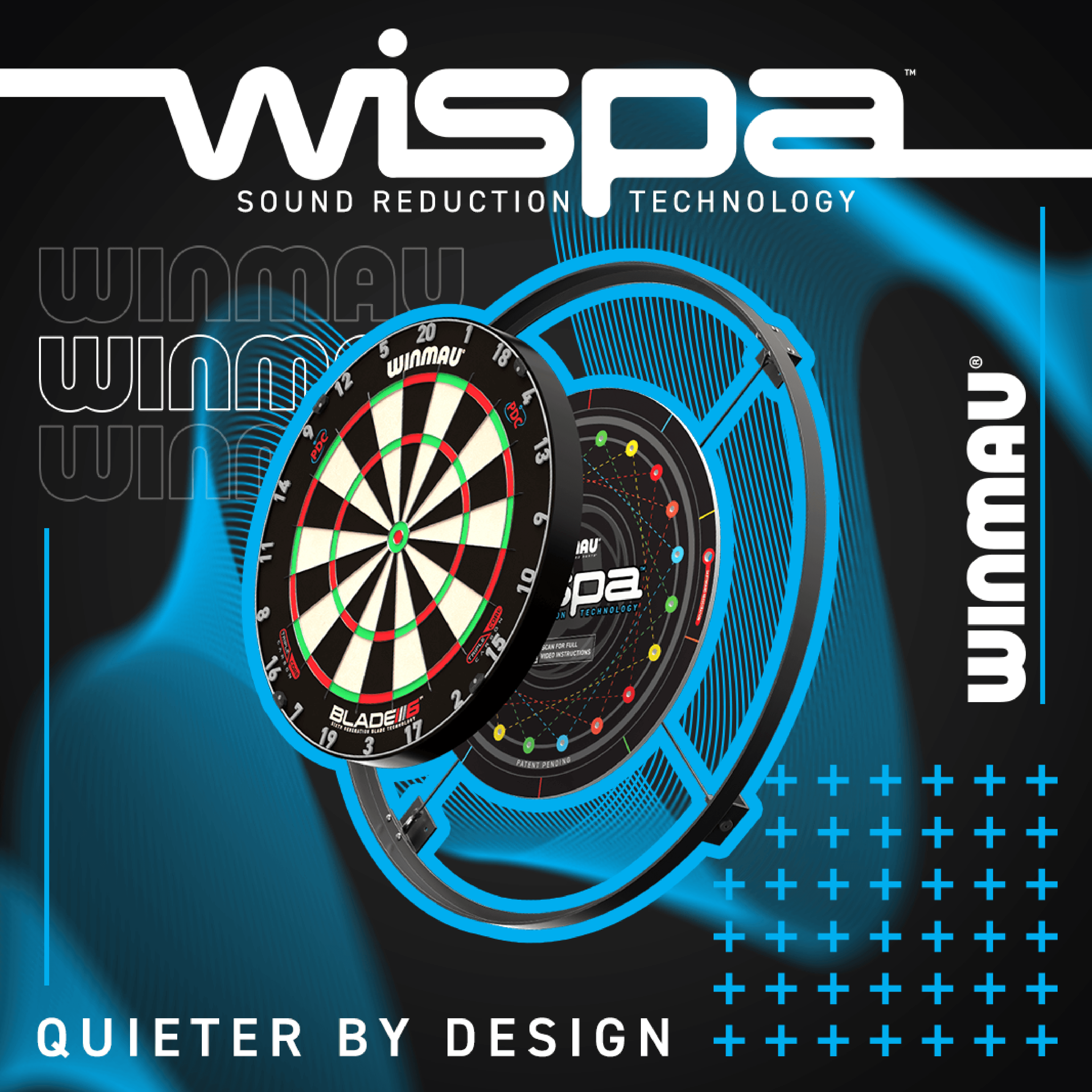 Winmau - Wispa - Systém Na Redukciu Hluku - Direct Darts - 7