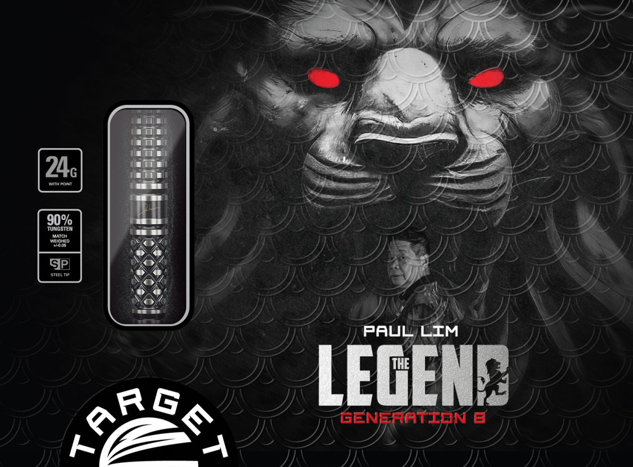 Target Japan - Paul Lim The Legend Gen 8 - 90% - Steel Šipky - Direct Darts - 3