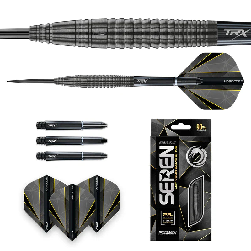 Red Dragon - Seren 4 Onyx 90% - Steel Šípky - Direct Darts - 5