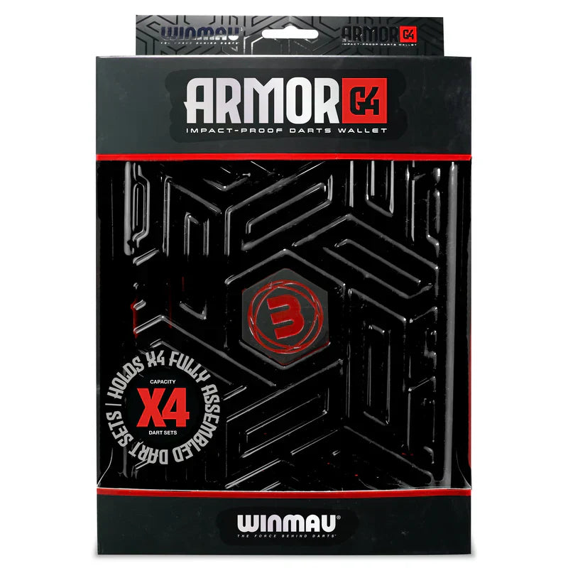 Winmau - Armor G4 - Černá - Puzdro Na Šípky - Direct Darts - 3