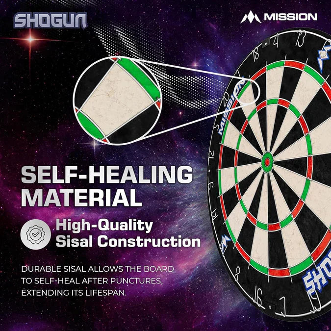 Mission - Shogun - 2 Sady Šípok - Sisalový Terč Na Šípky - Direct Darts - 7