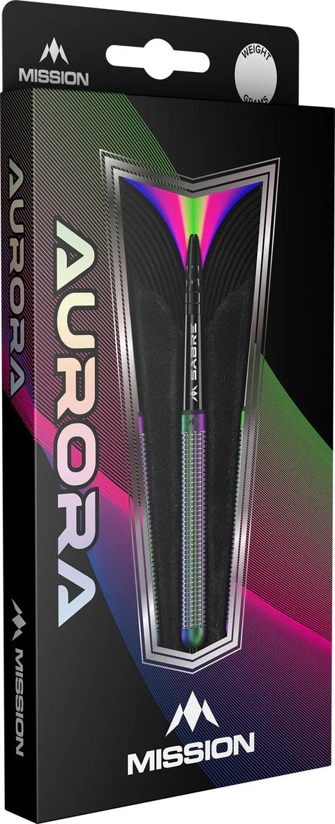 Mission - Aurora - 90% - Steel Šipky - Direct Darts - 4