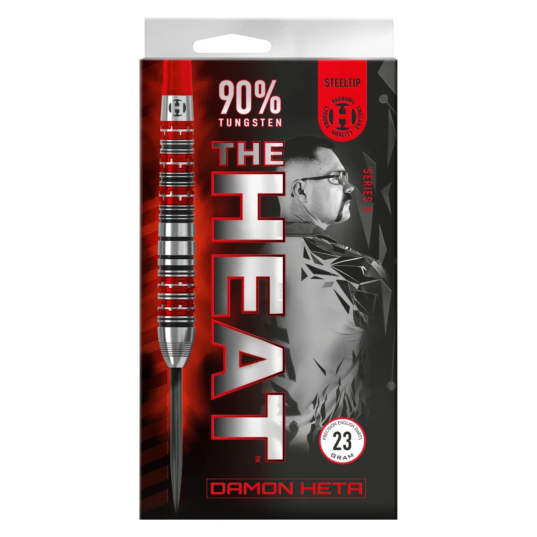 Harrows - Damon Heta Series 3 90% - Steel Šípky - Direct Darts - 3