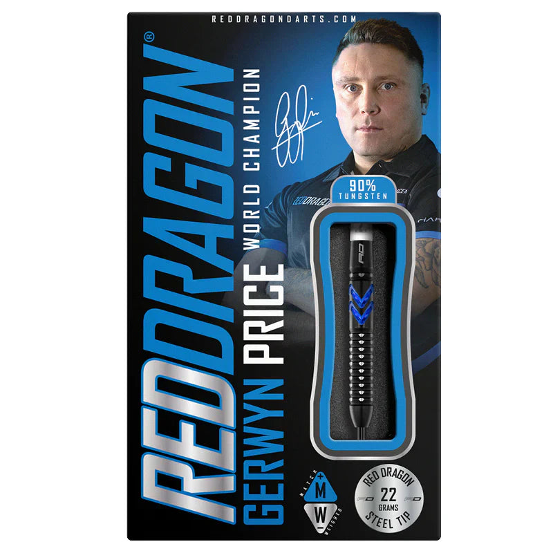 Red Dragon - Gerwyn Price Blue Ice Se - Steel Šípky - Direct Darts - 5