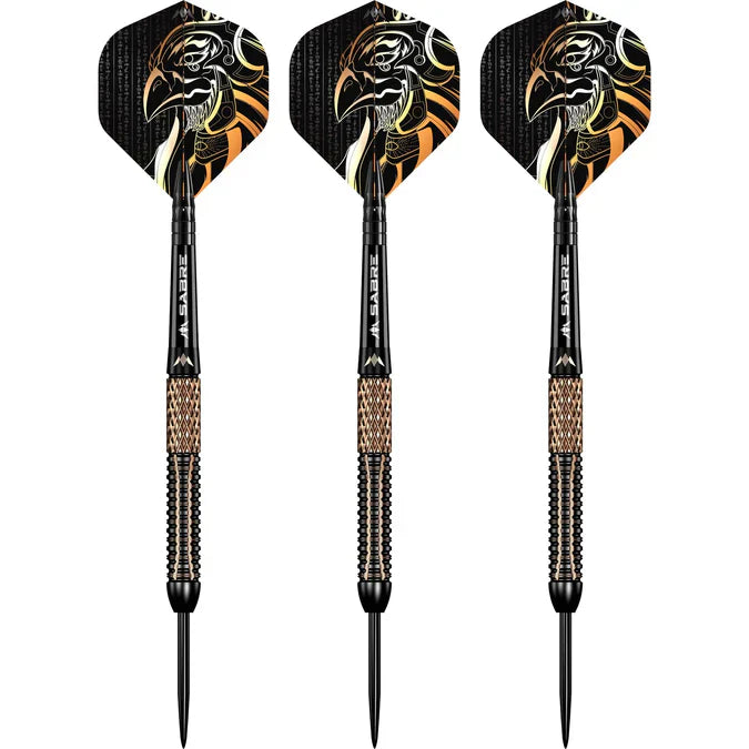 Mission - Horus 97,5% - Černá & Bronz - Steel Šípky - Direct Darts - 3