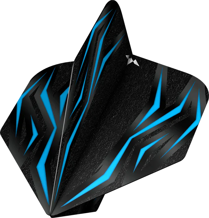 Mission - Lava - Modrá - No6 - 100 Mikron - Letky Na Šípky - Direct Darts - 2