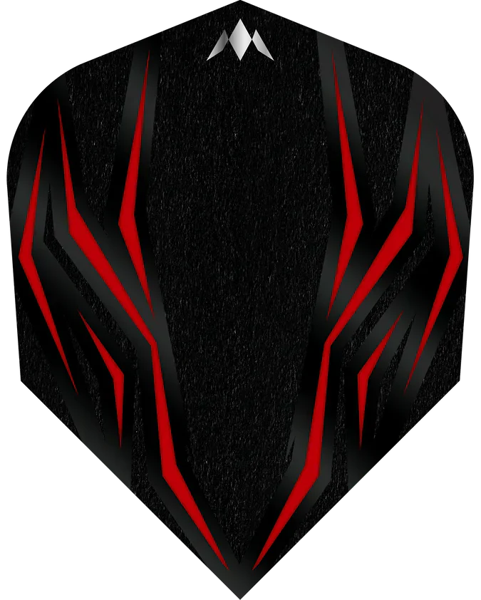 Mission - Lava - Červená - No6 - 100 Mikron - Letky Na Šípky - Direct Darts - 1