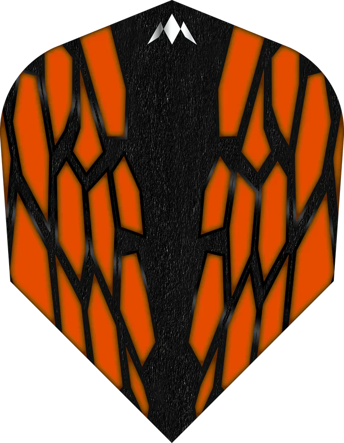 Mission - Magma - Oranžová - No6 - 100 Mikron - Letky Na Šípky - Direct Darts - 1