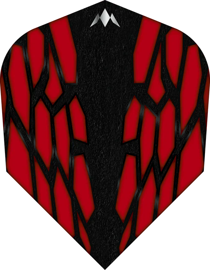 Mission - Magma - Červená - No6 - 100 Mikron - Letky Na Šípky - Direct Darts - 1