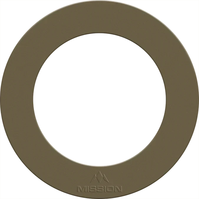 Mission - Logo 3D - Heavy Duty - Zlatá - Ochrana K Terčom - Direct Darts - 1