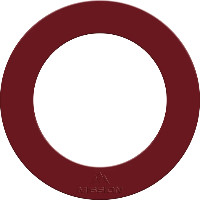 Mission - Logo 3D - Heavy Duty - Červená - Ochrana K Terčom - Direct Darts - 1