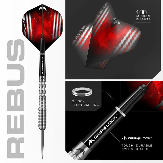 Mission - Rebus - M2 - Steel Šipky - Direct Darts - 3