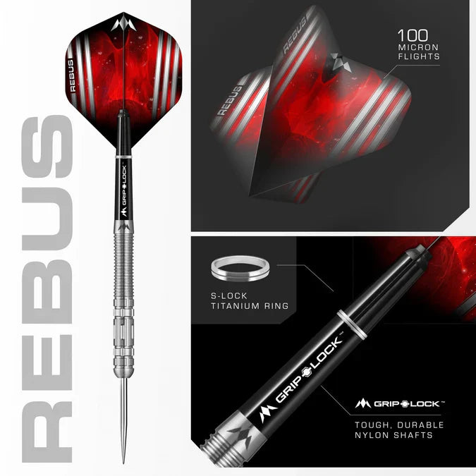 Mission - Rebus - M4 - Steel Šipky - Direct Darts - 3