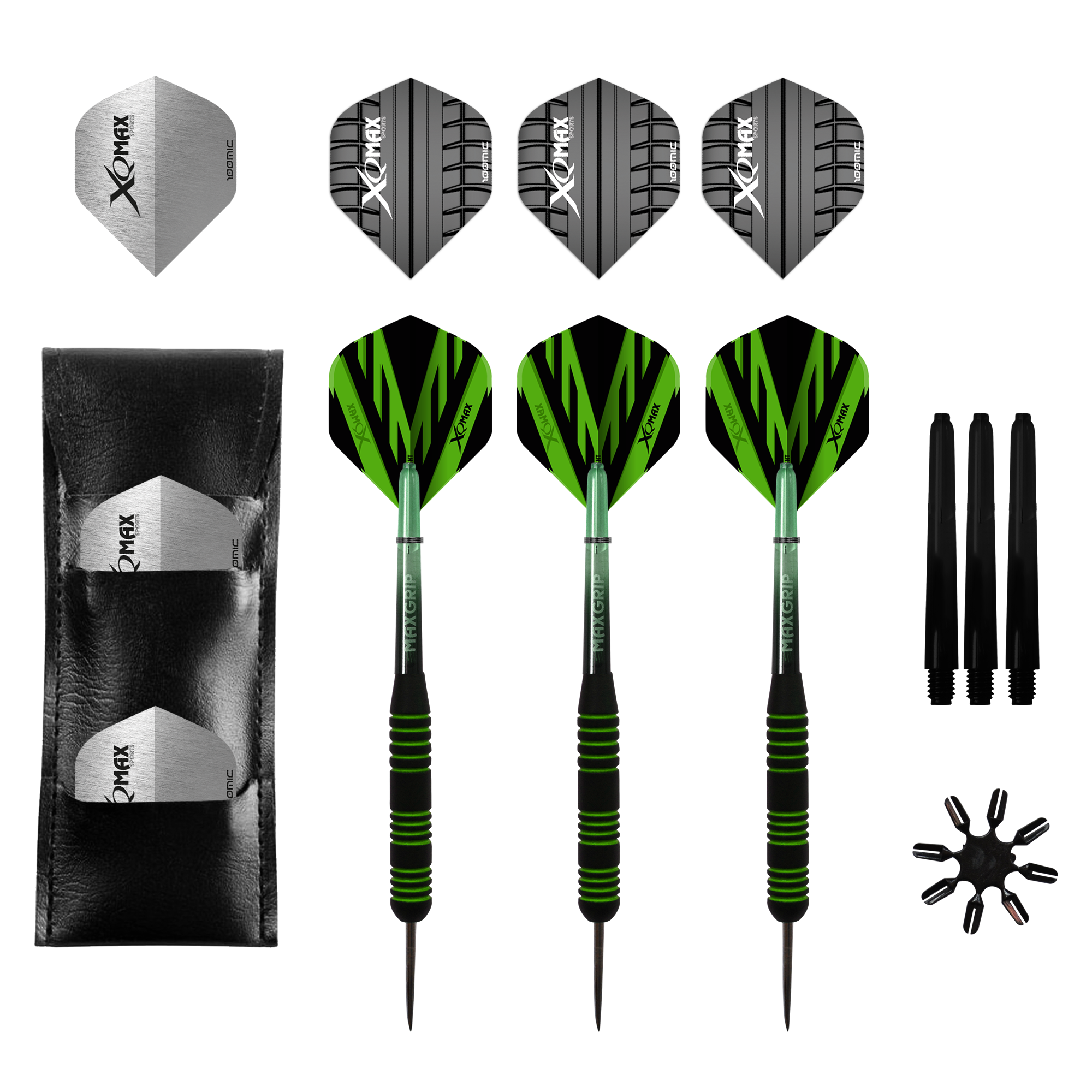 Xqmax - Rubberised - Steel Šípky - Direct Darts - 1