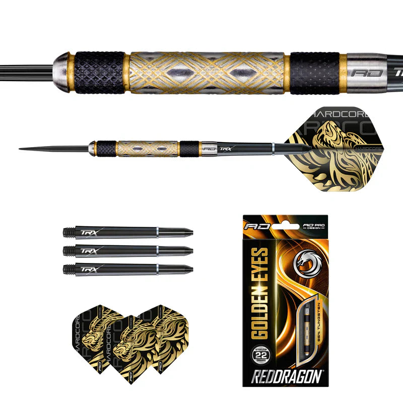 Red Dragon - Golden Eye 1 - Steel Šípky - Direct Darts - 5