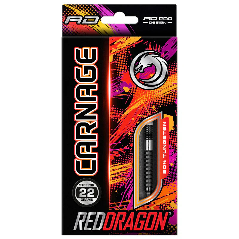 Red Dragon - Carnage 2 - Steel Šípky - Direct Darts - 4